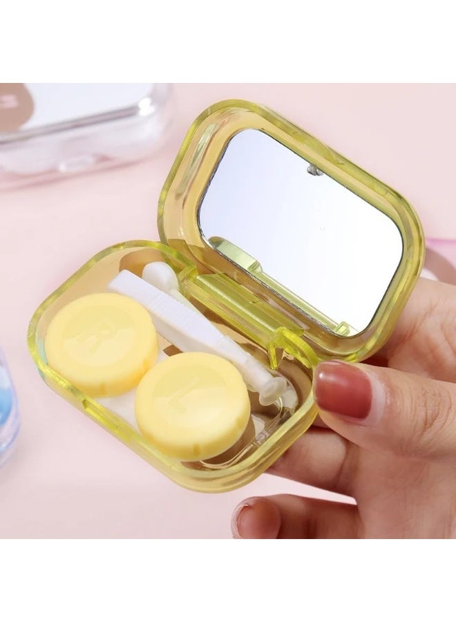 Easy-to-Carry Travel Contact Lens Case - Compact Design for Lens Protection and Hygiene - Image 1